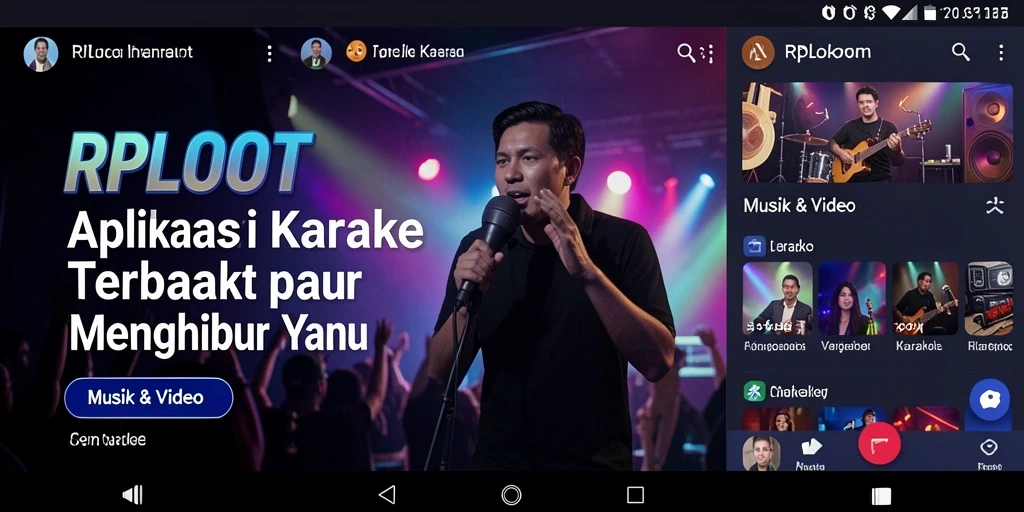 Tampilan antarmuka RPLOOT yang memudahkan pengguna karaoke.