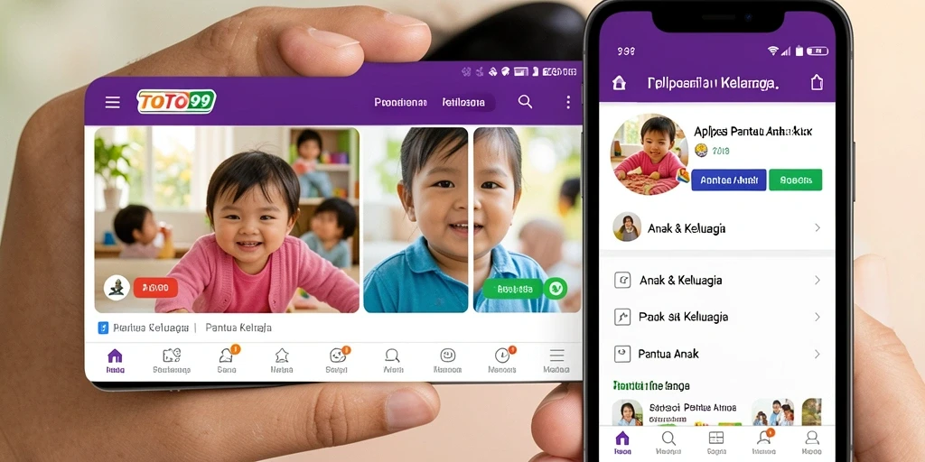 Tampilan antarmuka TOTO99 yang ramah pengguna untuk pemantauan anak.